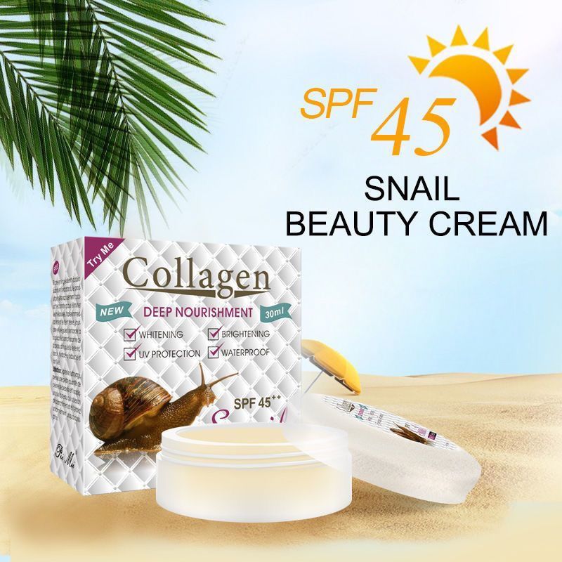Luxury Skincare Anti Aging - Snail Extract Collagen Pearl Luxury Face