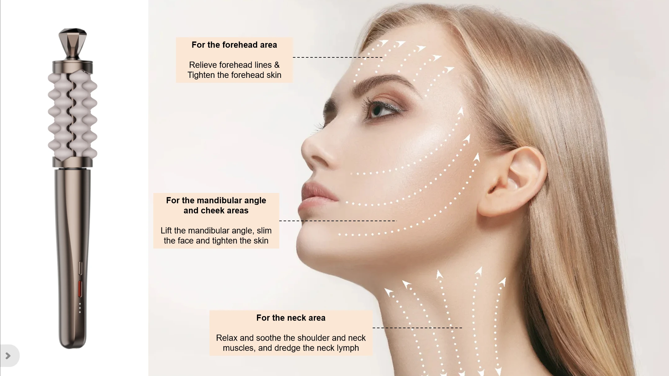 New Luxury Facial Massage Wand - Luxury Skincare Accessories 评论和价格